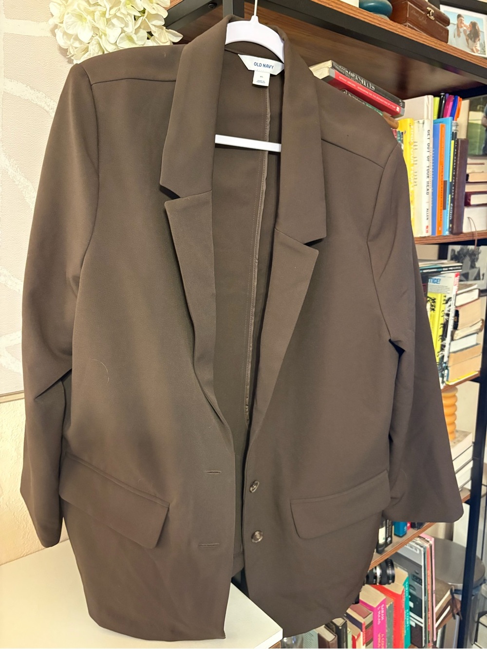 Old Navy Brown Women's Blazer Jacket